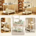 ABS Side Table 2/3 Layers Corner Table High Quality Coffee Tea Table