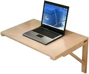 Wall Mounted Folding Table,Childs Folding Table,Small Space Saving Dining Table,Laptop Desk Fold Wall Mounted Table,for Kitchen Trestle Desk for Office/Laundry Room,50 * 30cm