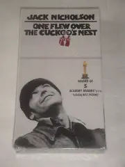 ONE FLEW OVER THE CUCKOO'S NEST VHS TAPE SEALED BRAND NEW JACK NICHOLSON