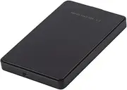 Hard Disk Case, 2.5 Hard Drive Case with High Speed,2.5 Inch IDE Parallel Port Mobile Hard Disk Box HDD Case External Storage with No Screws