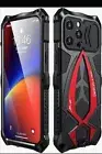 For iPhone 13 Pro Max 6.7" Metal Armor Case Bumper Shockproof Back Cover.F&F SE