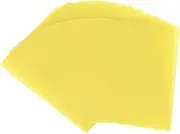 uxcell 150 Sheets Vellum Paper 5x7, Vellum Paper Printable Translucent Paper 100GSM for Invitations Printing, Yellow