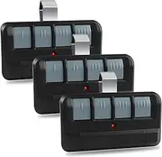Upgrade (3 Pack) 894LT Garage Door Opener Remote for Liftmaster Chamberlain, Garage Door Remote Replaces 811LM 892LT 61LM Dip Switch Gate Opener Remote, 4 Button, Security+ 2.0 Remote Control