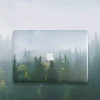 在飛比找蝦皮購物優惠-靜謐森林mac殼 apple筆電保護殼 mac air ma