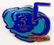 5 DAYS TO GO SYDNEY OLYMPIC GAMES 2000 PIN COLLECT #867