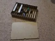 Model Railway Storage & Transportaton Box N Gauge Trains With Spacers Prebuilt
