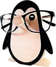 [TREETDOBV] Creative Animal Shape Glasses Stand Wooden Corgi Eyeglass Spectacle Holder Stand Sunglasses Display Rack Cute Pet Eyeglass Display Ornaments Home Office Desk Decor Corgi Glasses Stand(#4)