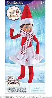 The Elf on the Shelf Exclusive 2017 Claus Couture Collection Snowflake Skirt & Scarf - Elf Sold Separately