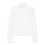 [Allude] Allude Ribbed Turtleneck Sweater M NEUTRALS