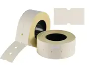 White Permanent CT1 22mm x 12mm (21x12mm)Price Gun Labels, 10 Rolls Punch Label