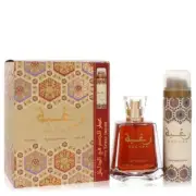 Lattafa Raghba by Lattafa Eau De Parfum Spray Plus 1.7 oz Deodorant Spray 3.4