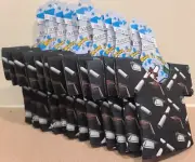 Dress To Chill Bottle Can Drink Graduation Shirt Hats Diplomas Insulators 12 PCK