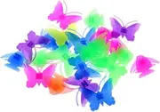 Set of Different Shape Spoke Beads Decoration Luminous Beads Rim