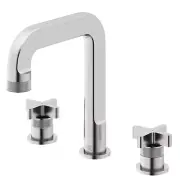 Vigo VG01302 Wythe 1.2 GPM Widespread Bathroom Faucet - Nickel