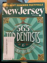 New Jersey Monthly Magazine 565 Top Dentists July 2022