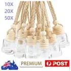 10/50PCS Car Air Freshener Diffuser Essential Oil Aromatherapy Fragrance Bottles