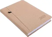 GARIOUANS Daily Planner English Diary for Use Cover Thick for Creative Writing Note Taking and Scheduling Plans