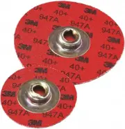 50ea! 3M Cubitron II 947A Roloc TSM Roloc Durable Edge Disc 3” 40+ Grit 54245