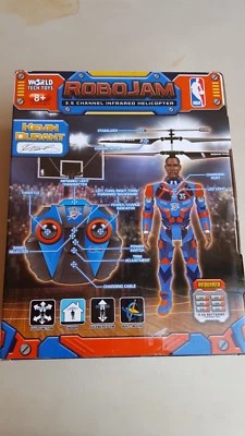 KEVIN DURANT NBA Thunder Robo Jam Infrared Helicopter WORLD Tech Toy Brand New