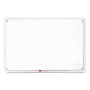 Quartet iQTotal Erase Board, 11 x 7, White, Clear Frame