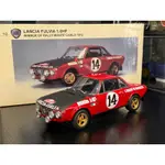 AUTOART 1/18 LANCIA FULVIA 1.6 HF 蒙地卡羅 1972 WINNER 絕版 超稀有