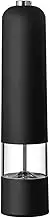 Pepper Mill Shakers - Battery Powered Mill, One-Handed Pepper Dispenser | Electric Automatic Pepper Mill Grinder, Stainless Steel Adjustable Grinder for Kitchen, Cooking, and Tabletop