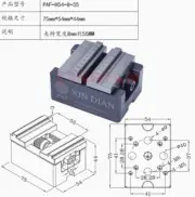 For Wire EDM 3R CNC Self-centering Vise Electrode Fixture Machining Jaw