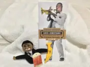 “The Unemployed Philosophers Guild” Louis Armstrong Card/Magnetic Finger Puppet