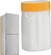 Paint Adhesive Film Paint Protection Film | Pre-Taped Waterproof Roll with Strong Adhesive Backing Ideal for Masking Car Surfaces Appliances Cabinets Or Furniture During Renovation Automotive Spray