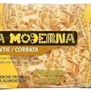 Corbata, Pasta, Hecha con S�mola de Trigo Durum, Enriquecida con Vitaminas y Hie