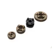 Axial AXI252017 Lower Shaft Gear Set & 2-Speed Slider for 1/6 SCX6 Rock Crawler