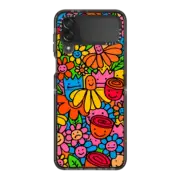 Galaxy Z Flip4 Impact Case Flowers by Matthew Langille