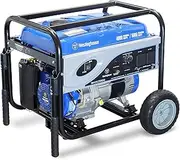 Westinghouse WHXC5000 Utility Series Portable Generator - 4000W Running/5000W Starting, 100% Pure Sine Wave, Ideal for Outdoor and Domestic Applications – Blue & Black