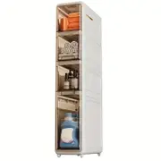 Maximize Your Bathroom Space with our Waterproof Trolley Storage Rack