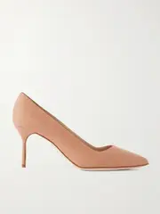 [Manolo Blahnik] Manolo Blahnik - Bb 70 Canvas Pumps - Pink - IT40 IT 40 Pink