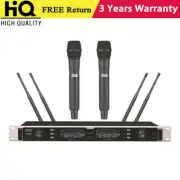 TZT SK-9900 Professional Wireless Microphone System Cordless System w/ 2 Mics