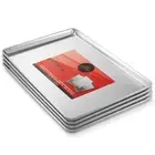 Full Size Sheet Pans 18" x 26" Rimmed Aluminum Commercial Baking Sheets