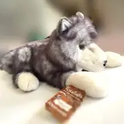 Folktails by Folkmanis Timber Wolf Plush Furry Folk Hand Puppet 23” with Tags