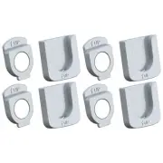 4PCS Remote Control Holder for Wall Magnetic Self-Adhesive Remote Organizer