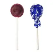 20 Grape Tootsie Roll Pops Chewy Chocolate Center Candy Lollipops