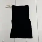 Rhonda Shear Black Smoothing Shapewear Ribbed Slip Women’s Size Medium NEW