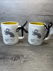 Rae Dunn Harry Potter HUFFLEPUFF Hogwarts House 16oz Ceramic Coffee Mug