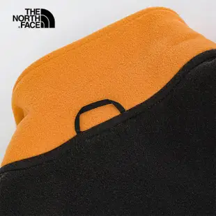 【The North Face】TNF 刷毛外套 M TKA200 ZIPIN JACKET APFQ 男款 橘黑(NF0A4NA36R2)