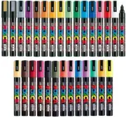 Uni posca Paint Marker Pen Medium Point Set 29 (PC-5M) FAST EXPRESS SHIPPING