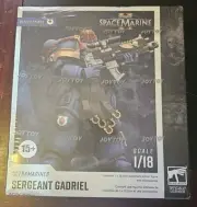 JOYTOY Warhammer 40K 1/18 Space Marines 2 Ultramarines Sergeant Gadriel NEW