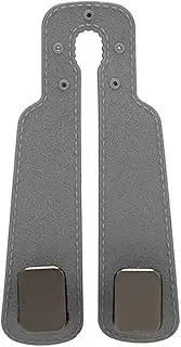 Car seat headrest Hook, car headrest Wallet Hook, car Rear seat Handbag headrest Hook, car seat backrest Hook and Phone Holder for headrests, Used for Wallets and Bags Grey 1pcs