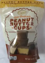 6 BAGS CHOCEUR MILK CHOCOLATE PEANUT BUTTER CUPS 12-OZ BAG