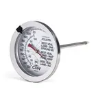 Ovenproof Meat Thermometer | ProAccurate®, Temperature Guide on 2" Dial - Eas...
