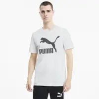 在飛比找蝦皮購物優惠-Puma Classics Logo Tee-Puma 白色