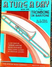 A Tune A Day for Trombone or Baritone Bass Clef, Book One